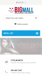 Mobile Screenshot of bigmall.cz