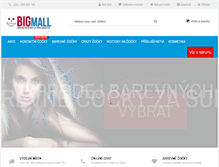Tablet Screenshot of bigmall.cz
